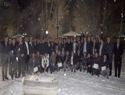 Cengiz personeliyle vedalaştı